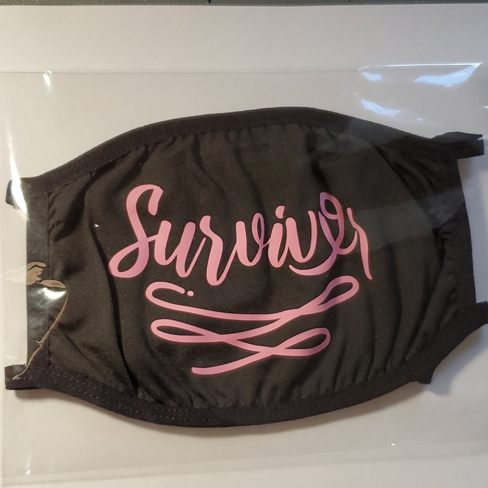 Breast cancer survivor face mask
